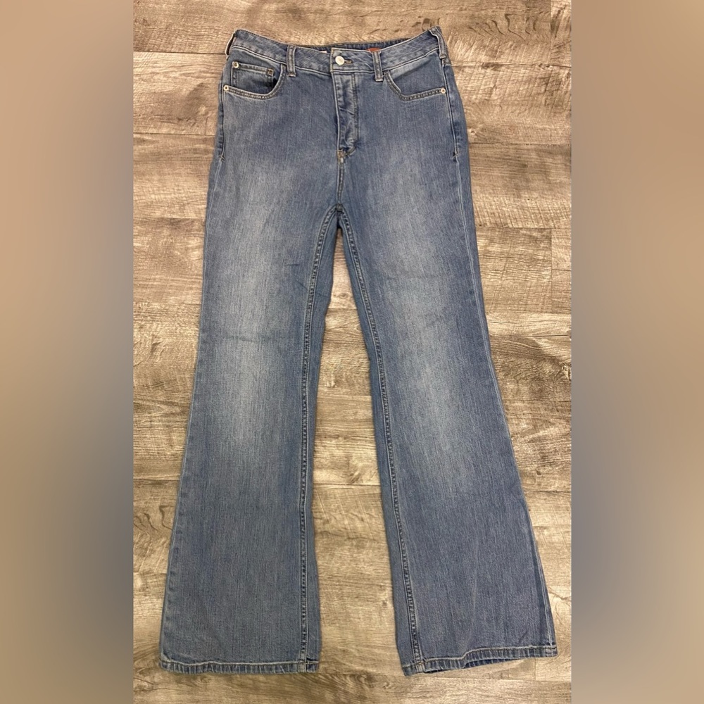 Anthropologie Pilcro Jean High Rise Trouser Bootcut 28